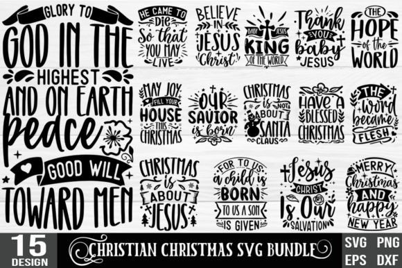 Christian Christmas SVG Bundle, Jesus: Graphics & Crafts Review