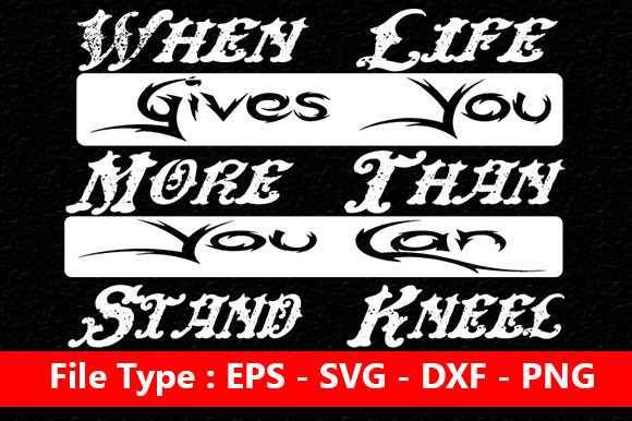 Christian Jesus Svg Design, when Life Gives You