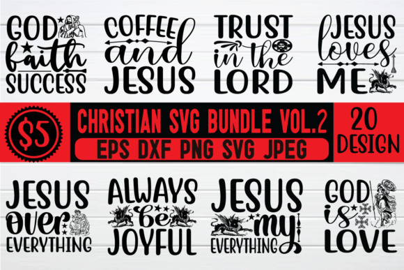 Christian SVG Bundle Vol 2