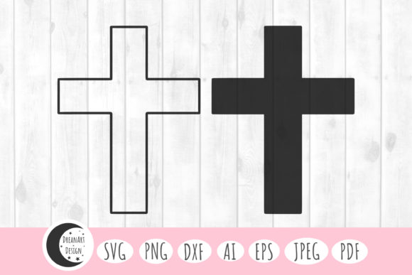 Cross Svg, Cross Silhouette, Christian Graphics