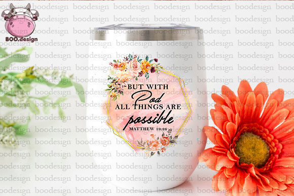 Pod Possible Christian Quote Sublimation Graphics